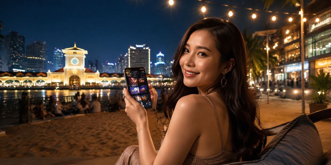Người dùng tại Hồ Chí Minh kiểm tra ứng dụng casino trên điện thoại